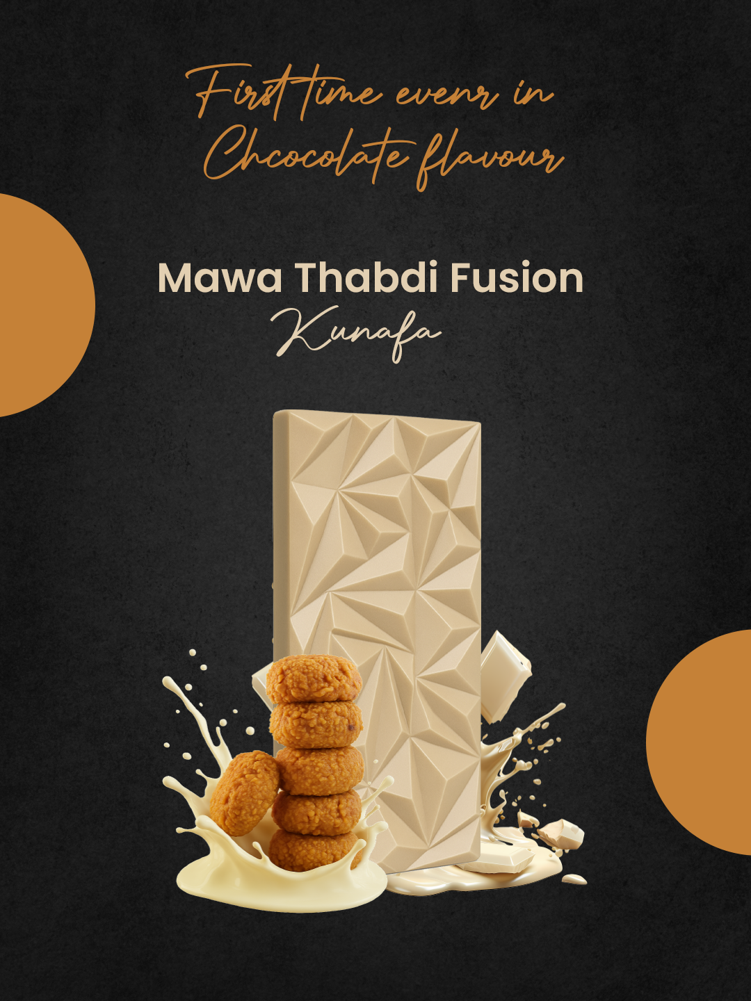 Mava Thabdi Fusion Kunafa – India’s First Heritage Chocolate in 100g Delight