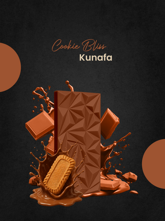 Cookie Bliss Kunafa - Karmazin Chocolate