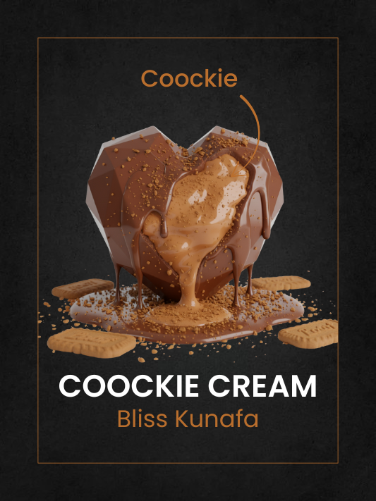 Cookie Bliss Kunafa - Karmazin Chocolate