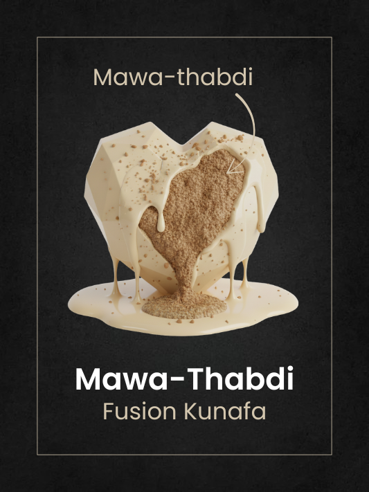 Mawa Thabdi Fusion Kunafa
