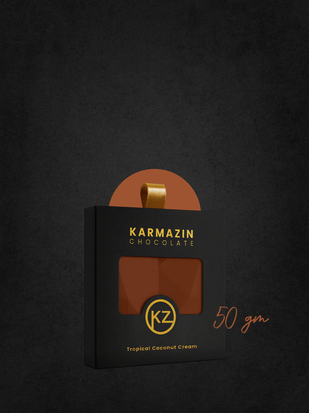 Tropical Coconut Cream Kunafa - Karmazin Chocolate